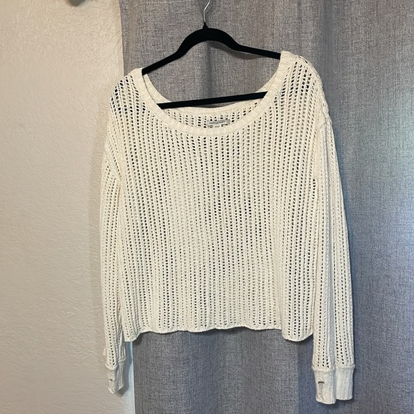 EUC American Eagle Open Knit Sweater in Size Small - Picture 4 of 10